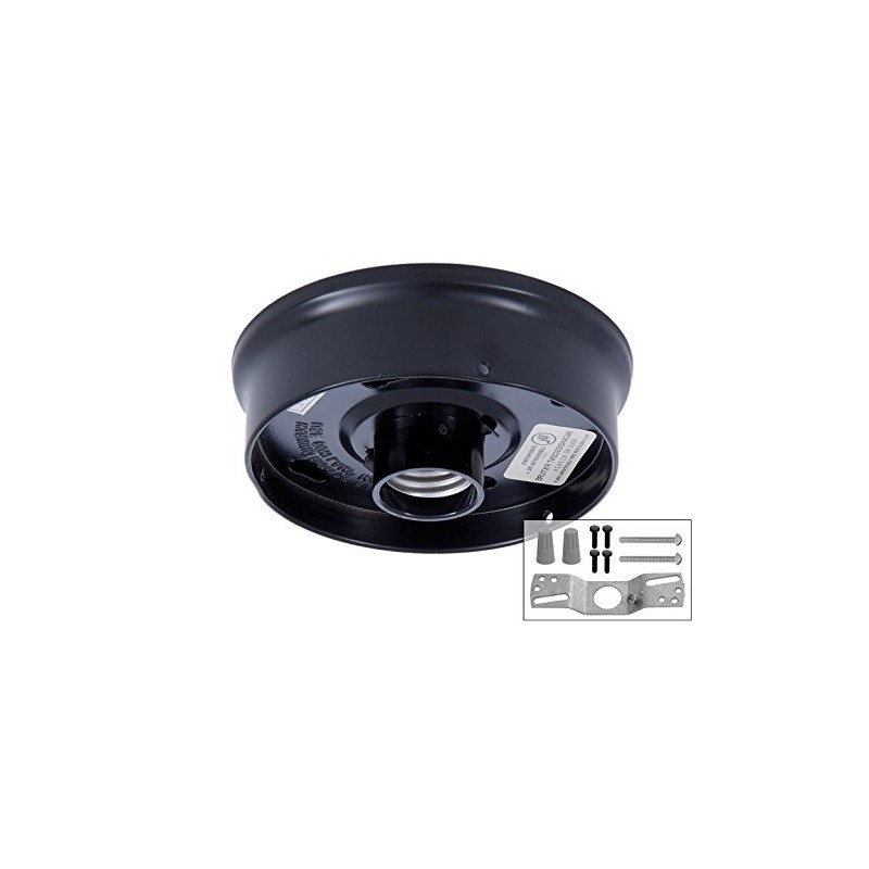 B&P Lamp® 4 Inch Fitter Wired Flush Mount Ceiling Fixture,
