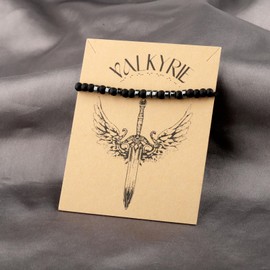 KUIYAI Valkyrie Morse Code Bracelet For Men Women Literary Gift Bookish Gift Morse Code Jewelry (valkyrie morseUK)