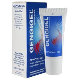 Gengigel Hyaluronic Acid Oral Gel for Mouth & Gum Discomfort (20ml), Soothes Irritation, Promotes Natural Healing & Protects Delicate Oral Tissue, No Paraben or SLS, Vegan & Kosher