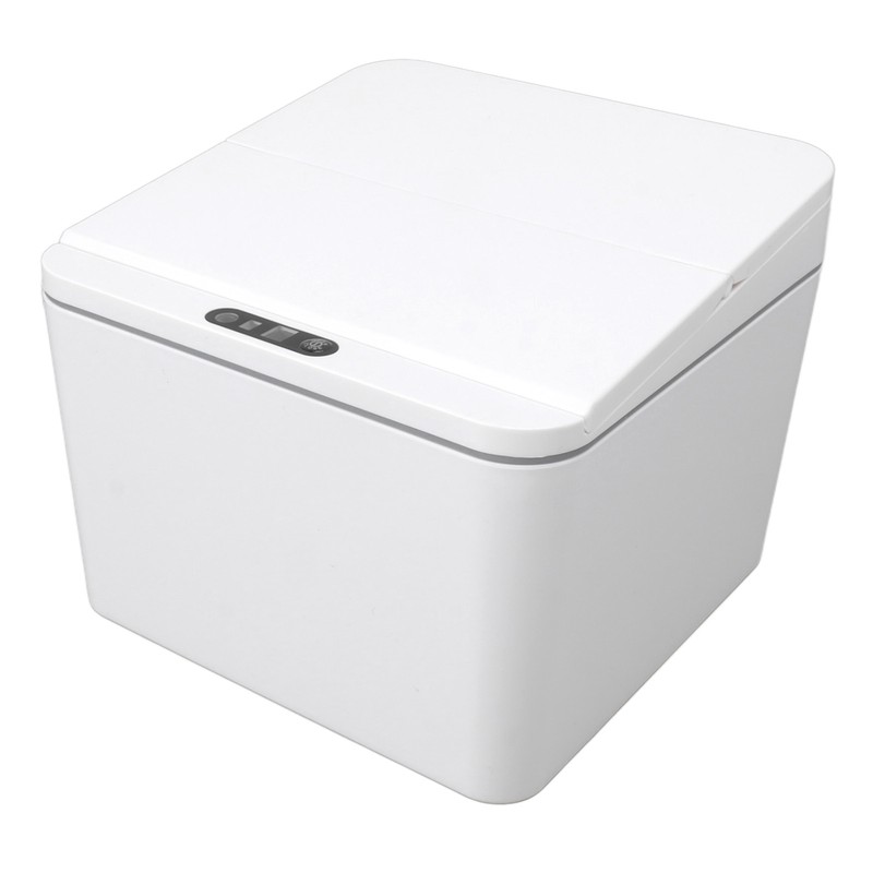 Automatic Garbage Can 4L Capacity USB Charging Folding Lids Automatic