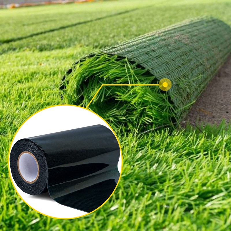 Kikerike Artificial Grass Tape Self Adhesive Double Sided, 6 Inch