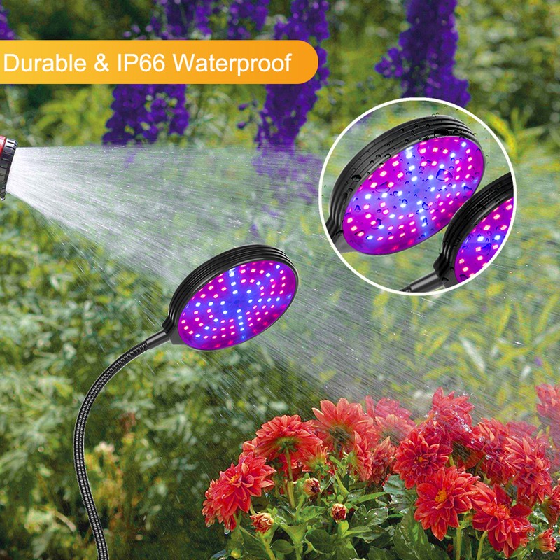 USB Remote Control Timing Plant Light Waterproof Full Spectrum Succulent