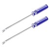 2X Blue Plastic Grip Carpet Tack Nail Lifter Puller Remover