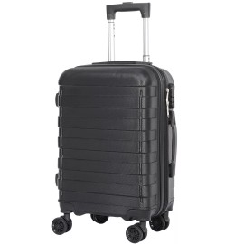 Segawe 22" Carry-On Luggage Hardside Expandable 4 Wheels Spinner Suitcase Lightweight