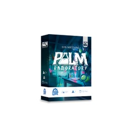 Blackrock Games Palm Laboratory - Board Game for 1 Player - Game from 12 Years - Solo Game - Travel Game - Easy and Fast - Cards - Black