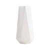 Hutoco 11.8 inches (30 cm) White Marble Flower Base Fashionable