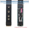 RIITOP M.2 NVMe Extension Cable, NVMe Extender for Both M