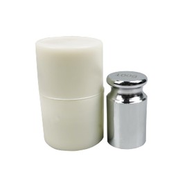 HFS(R) Weight 3.5 oz (100 g) Single Size 0.2 lbs (0.1 kg) Scale Measuring Instrument Weight Balance Calibration Weight High Precision Mechanical Experiment Chemistry Physics Chrome Plated Calibration Gram Scale M2