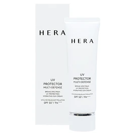 Hera 헤라 UV 프로텍터 멀티 디펜스 50ml 헤라썬크림 백탁없는 건성선크림 메이트 Hera UV Protector Multi Defense 50ml Hera Sun Cream Non-Whitening Moisturizing Sunscreen Mate [UV Protector Multi Defense 50ml]