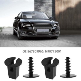 Be In Your Mind 20 x Wheel Arch Torx Screw & 20 x Extension Nut Mounting Clips 867809966 N90775001 Car Body Fender Screws Retaining Clips