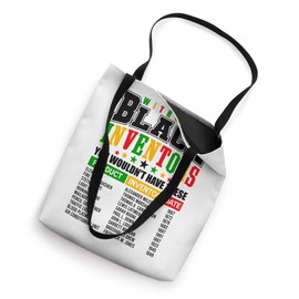 Black Inventors Black History Kids Women Men Tote Bag