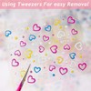 HASTHIP® Mini pegatinas de flores para decoración uñas (30 hojas)