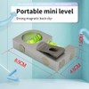 Solid aluminum alloy Mini level ruler portable mini level bubble