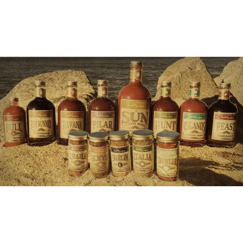 Gourmet Warehouse, Pack of 2, Hemingway "The Bull" Hot Sauce,