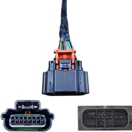 12671625 Mass Air Flow Sensor Connector Plug Harness Pigtail Wire 2015-2018 Replacement for Chevy Cruze 1.4L 2016-2019 for Buick Encore 1.4L Cascada 1.6L 0280218433 13432261