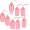 Botella de Limpieza de Pestañas 250ml Rosa Abs 8 Piezas