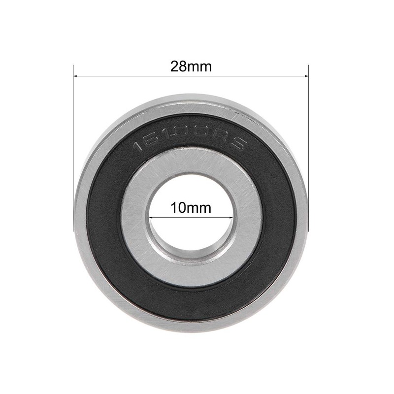 sourcing map 16100-2RS Deep Groove Ball Bearing 10 x 28