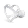 Staedter Heart Ravioli Cutter, 8.5 cm, PP Plastic, White, 30