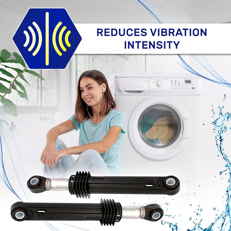 2 Pieces Shock Absorber for Washing Machine 100N 4901ER2003A for