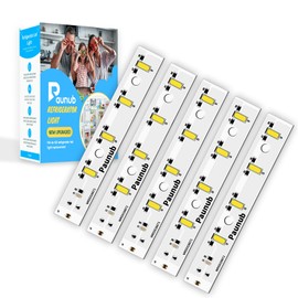 New Upgraded WR55X26671 Led Light Board for GE Freezer Refrigerators Replace PS11767930 AP6035586 4468532 EAP11767930, Waterproof, 5 PCS, Year Warranty