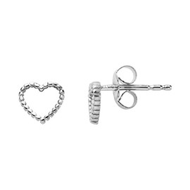 Esprit Earrings ESER01411100 Women's Stud Earrings Heart Ardor Silver, silver, Stud