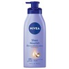 NIVEA Shea Nourish Body Lotion, Dry Skin Lotion with Shea