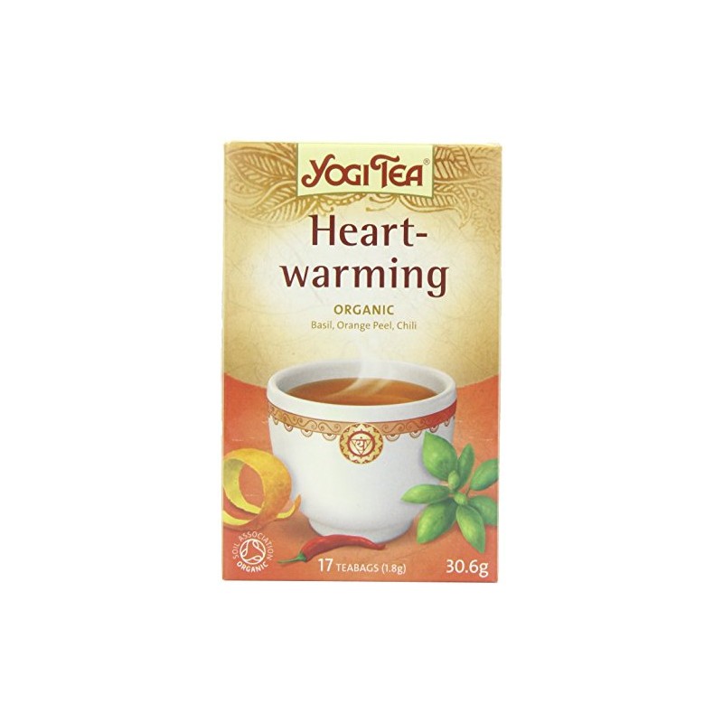 (Pack Of 6) - Organic Heartwarming Teabags | YOGI TEAS