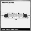 G-PLUS Front Bumper Lower Grille Grill Cover Compatible with Jeep