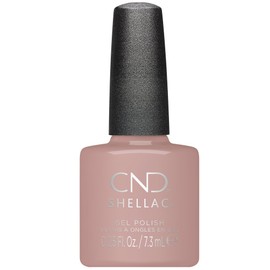 CND CND Shellac Gel Nail Polish, Long-lasting NailPaint Color with Curve-hugging Brush, Nude/Brown/Tan Polish, 0.25 fl oz