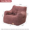 Cvortll Bean Bag Chair with Filler, Bean Bag Sofa with