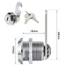 4 Pcs Cam Locks 16mm Letter Post Box Lock Mailbox