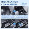 EDBETOS 2pcs/Set Center Console Organizer for 2025 2026 Toyota Camry