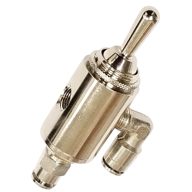 airmaxxx Manual Air Ride Valve 3 Position Toggle Switch 1/4"