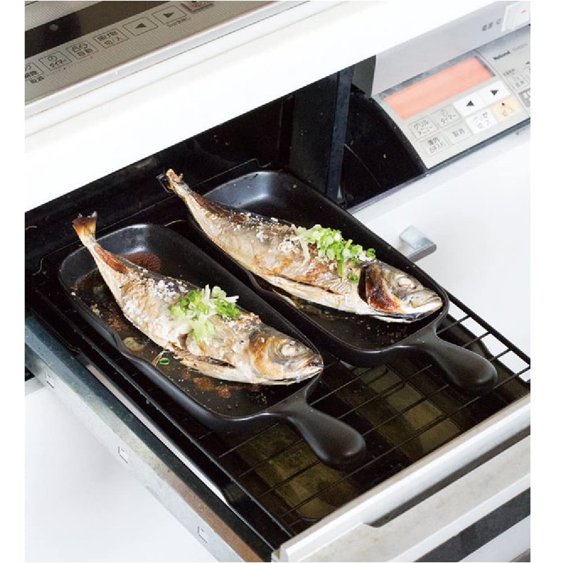 Banko Ware Grill Plate (Half with Heat Resistant Hand)