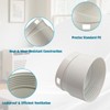 Mengfan NE1950 Angled Exhaust Hose Adapter for Portable AC Vent