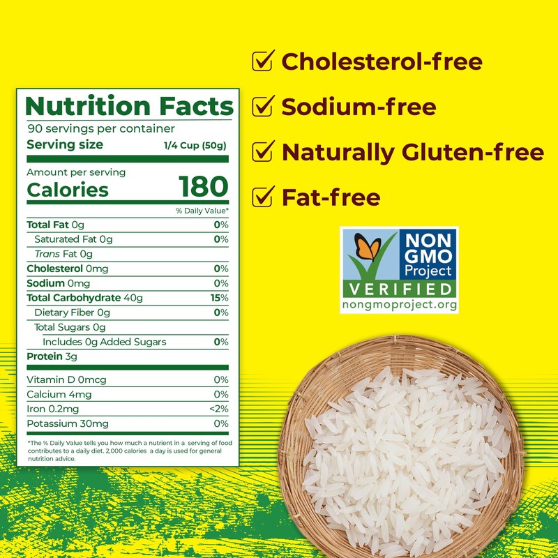 Golden Star Thai Hom Mali White Jasmine Rice - Prime