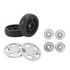 4 Set Luggage Wheels Rotating Flexible Luggage Suitcase Replacement Wheels