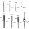 QWORK® 16-Piece Professional Tap and Drill Set, M3-M12 Tap Set,
