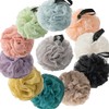 Esponjas Lufa Ducha Paquete Unidades Toda Familia Colores Neutros Negras