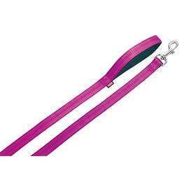 Nobby Soft Grip Dog Lead, 120 cm/10 mm, Purple/Black