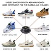 linaetbyfe Elastic No Tie Shoelaces, Rotating Automatic Buckle Shoes Laces,