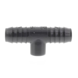 Spears 1402-130 PVC 1" X 1" FIPT X 1/2" Hose Barb Reducing Insert Tee Fitting
