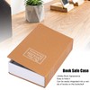 Book Safe Case Simulation Portable Safe Storage Box with Combination