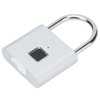 Fingerprint Padlock Zinc Alloy Smart Office Home Cabinet Door Dormitory