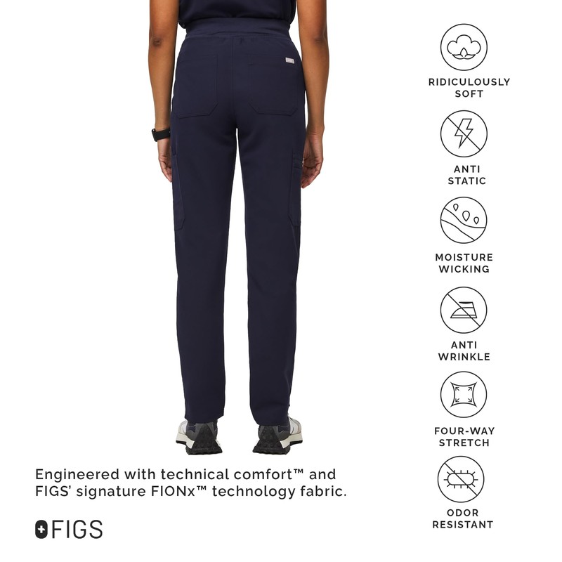 FIGS YOLA High Waisted Skinny Scrub Pants for Women -