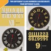 Glarks 24pcs 16/20/24MM High Torque Long Shaft Clock Movement Mechanism