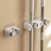 feelP0P0 Broom Holder Wall Mount Mop and Command Broom Hanger