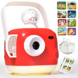 KOKODI Kids Story Projector for Toddlers, Book Projector with Educational Car...