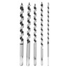 5Pcs/set Hexagon Handle Carbon Steel Wood Fast Cut Auger Drill