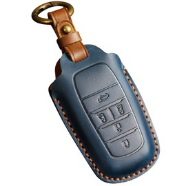 Kinotaka Exclusive Design for Toyota, Leather Smart Key Case for New VOXY 90 Series, Key Case for Noah 90 Series, New Voxy Leather Key Cover, Genuine Leather Key Cover 2022, Latest VOXY NOAH 90 Series